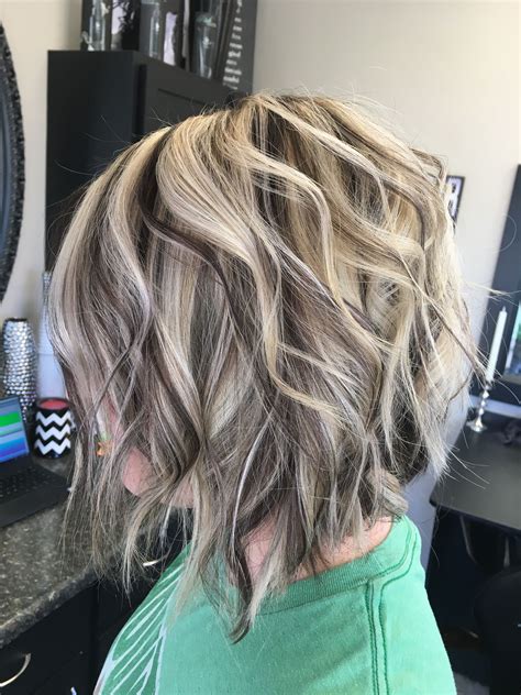 blonde highlights and lowlights on dark hair|chunky lowlights on blonde hair.